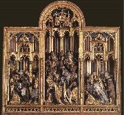 unknow artist Passion Altarpiece USA oil painting reproduction